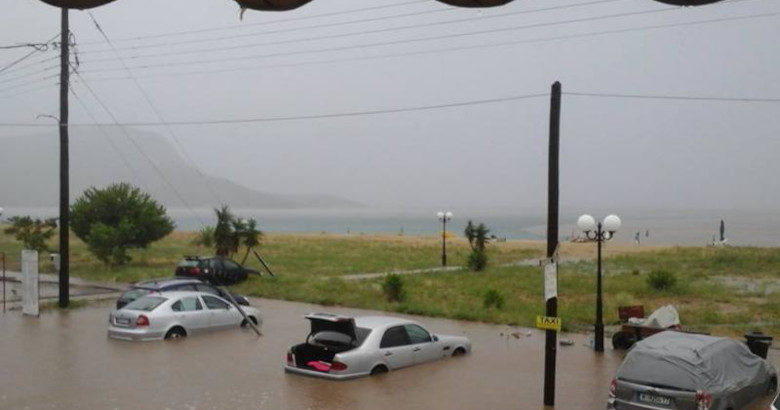 Πλημμύρες Χαλκιδική