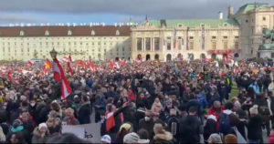 Αυστρία, διαδήλωση