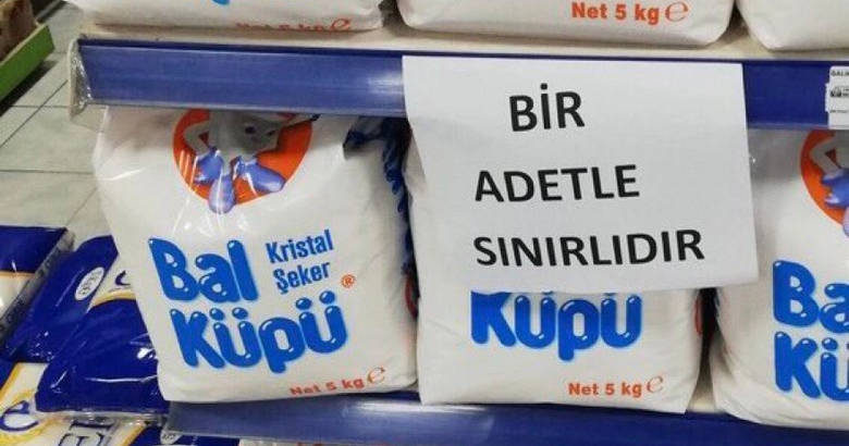 Ζάχαρη δελτίο Τουρκία