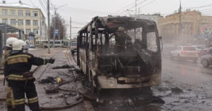 λεωφορείο, φωτιά, Κίροφ, Ρωσία