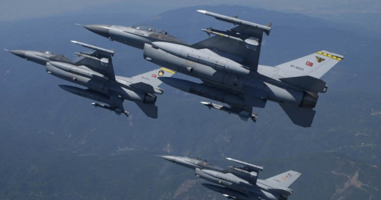 τουρκικά F-16, παραβιάσεις