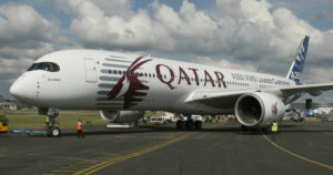 Qatar Airways αεροπλάνο