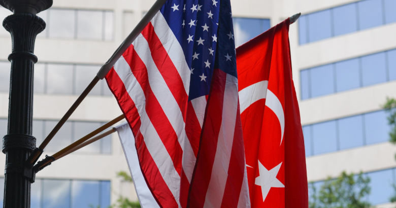 Σημαία Τουρκία ΗΠΑ