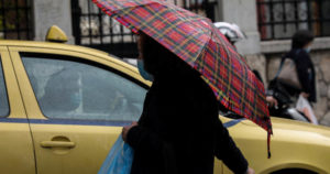 καταιγίδα, ομπρέλα, βροχή, καιρός