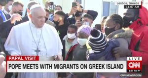 Πάπας Λέσβος CNN