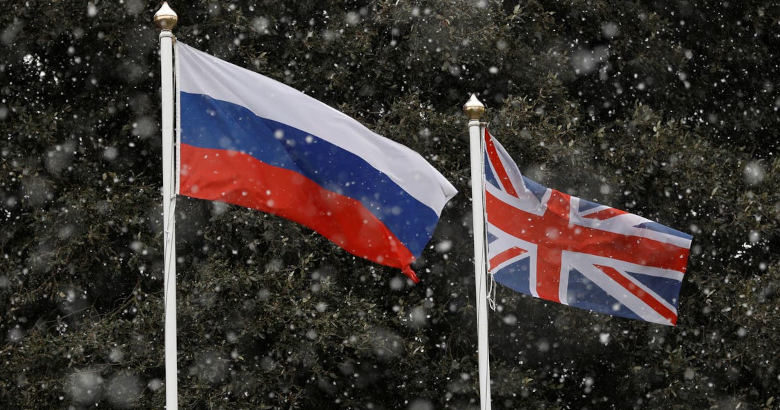 Ρωσία Βρετανία Σημαίες