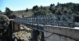 Γέφυρα φαράγγι Αράδαινας Χανιά