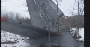 Πτώση αεροπλάνο Ρωσία Ουκρανία Πόλεμος