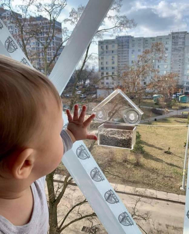 Μωρό σε σπίτι στο Κίεβο