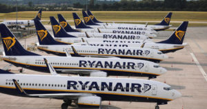 Ryanair αεροπλάνα