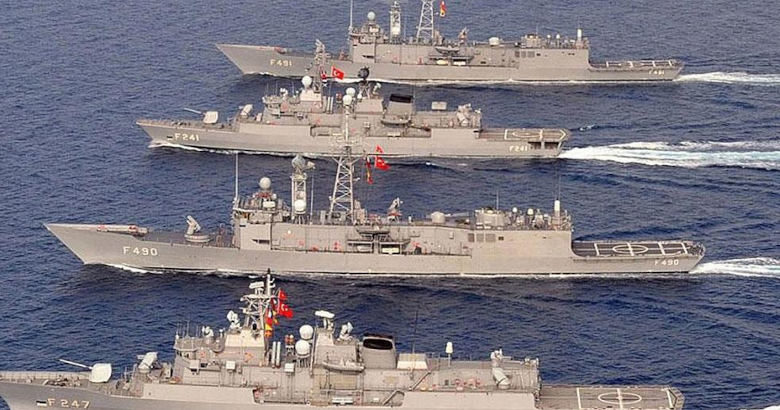 Τουρκικά πολεμικά πλοία