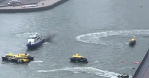 Ατύχημα Ρότερνταμ Ολλανδία σκάφη