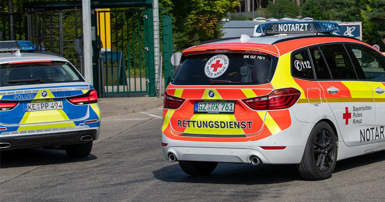 Γερμανία ασθενοφόρο αστυνομία