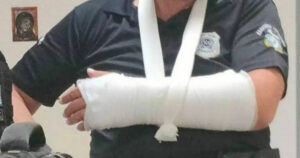 Τραυματίας αστυνομικός Λάρισα
