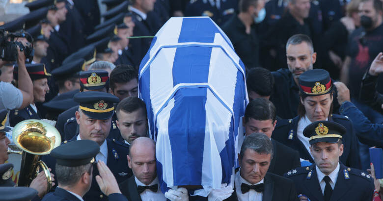 Κηδεία Αλέξανδρου Νικολαΐδη