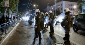 Αστυνομικοί επιχείρηση Αθήνα Προσφυγικά