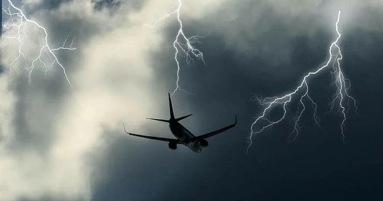 αεροπλάνο, καταιγίδα