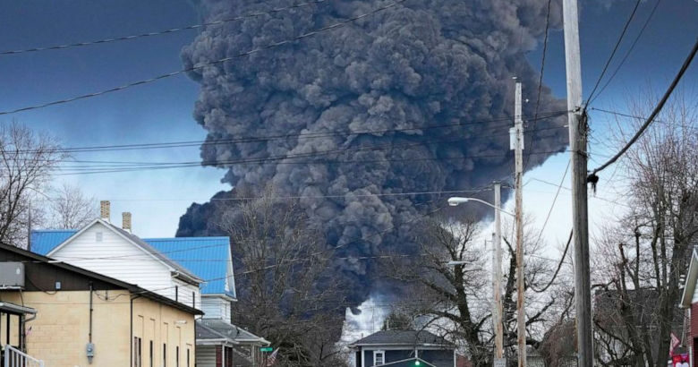 Οχάιο, ΗΠΑ, έκρηξη, τρένο