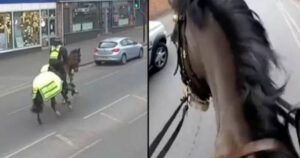 Βρετανία, Αστυνομία, άλογα