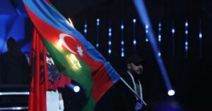 Αζερμπαϊτζάν σημαία