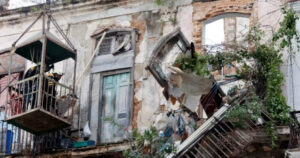 Κούβα κατάρρευση κτιρίου