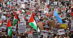Λονδίνο, διαδήλωση για την Παλαιστίνη