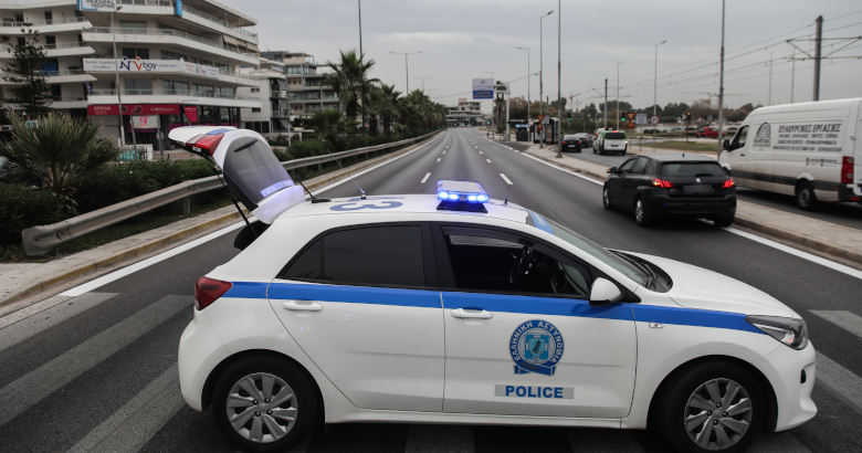 Αθήνα Λεωφόρος Ποσειδώνος περιπολικό αστυνομία