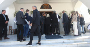 Κηδεία Κάτια Νικολαΐδου