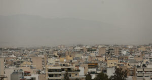 Αθήνα καιρός σκόνη