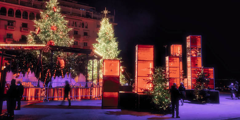 Θεσσαλονίκη, χριστουγεννιάτικο δέντρο