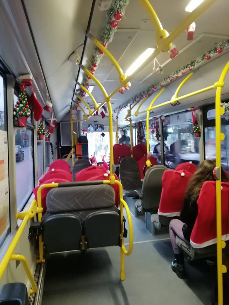 Λεωφορείο, Χριστούγεννα