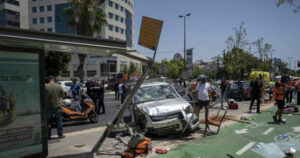 Αυτοκίνητο Τελ Αβίβ επίθεση τραυματίες