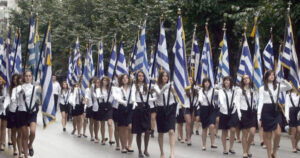 Παρέλαση μαθητική Θεσσαλονίκη 25 Μαρτίου