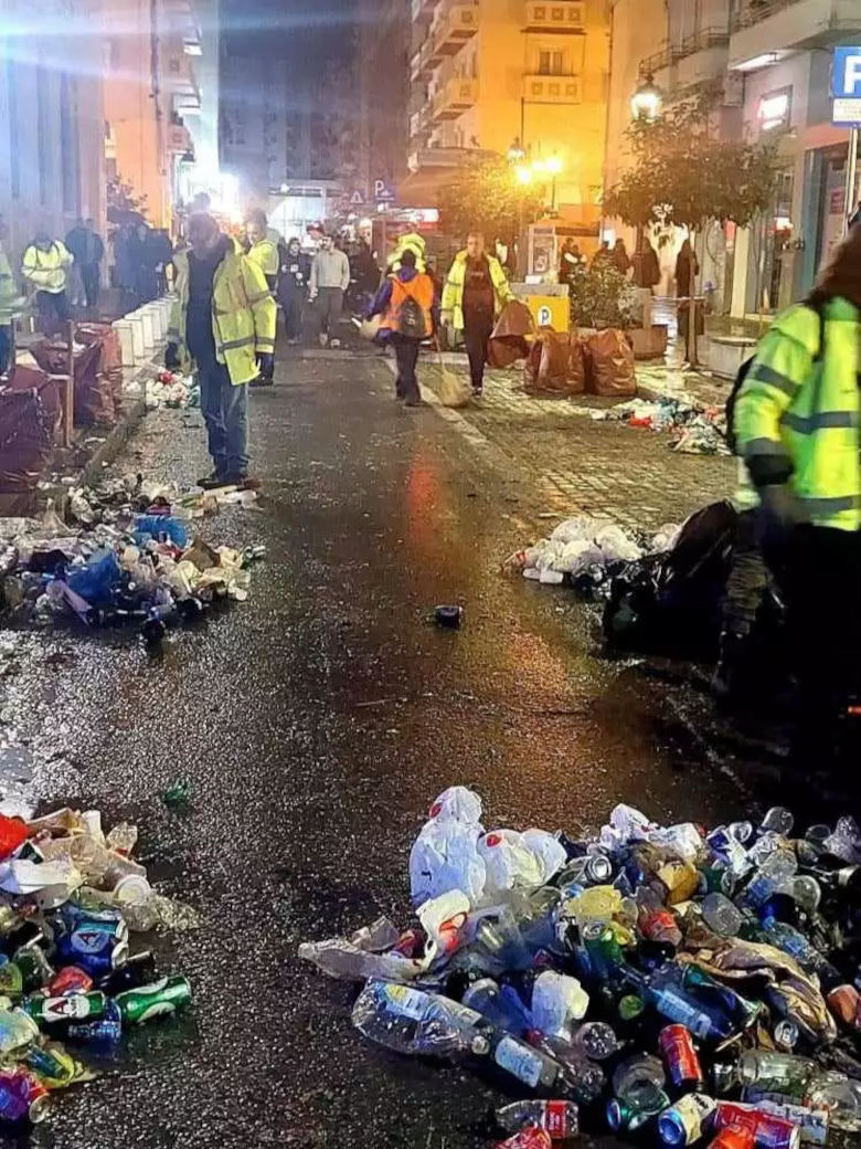 Τσικνοπέμπτη Σκουπίδια Θεσσαλονίκη